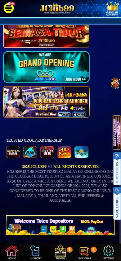 JClub99 Casino screenshot 5