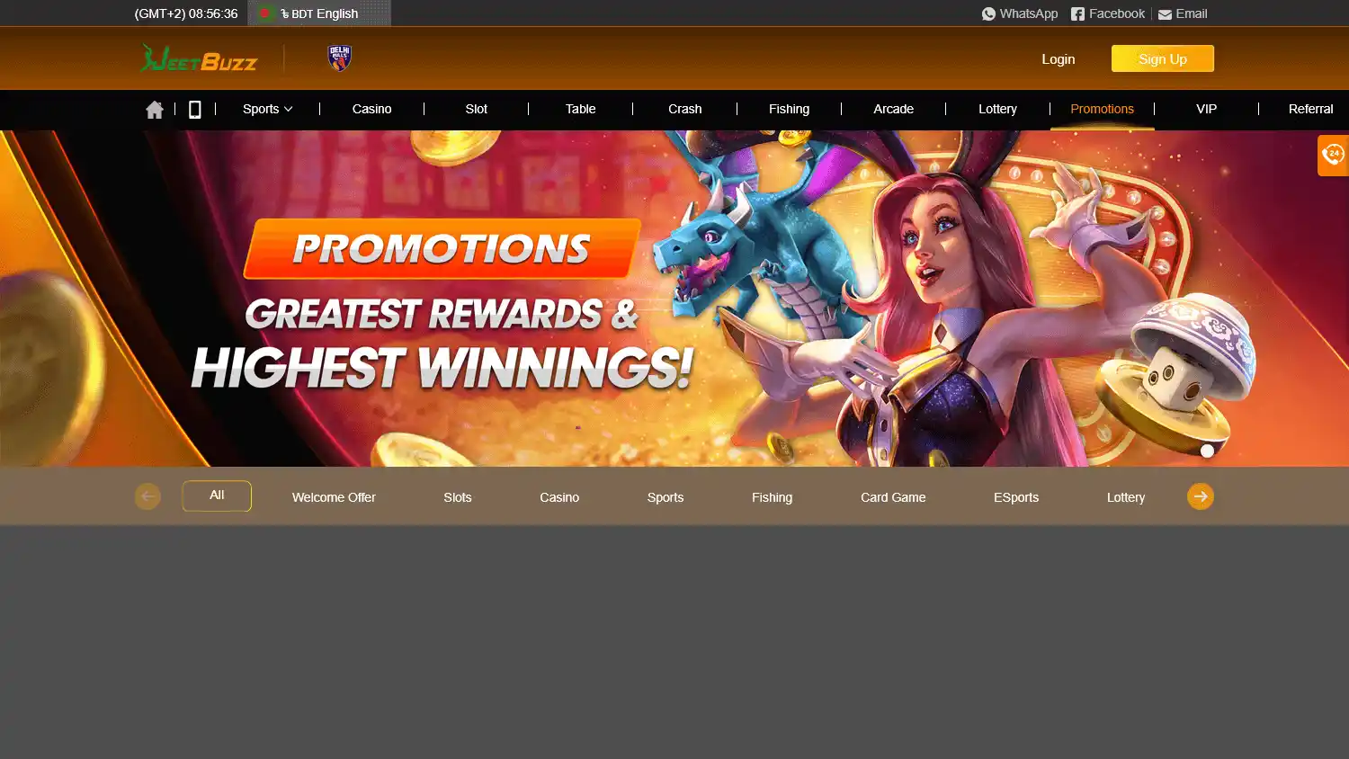 JeetBuzz Casino screenshot 3