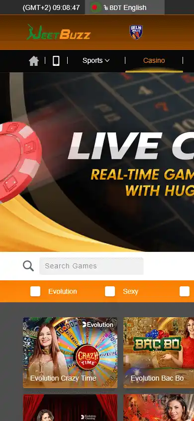 JeetBuzz Casino screenshot 5