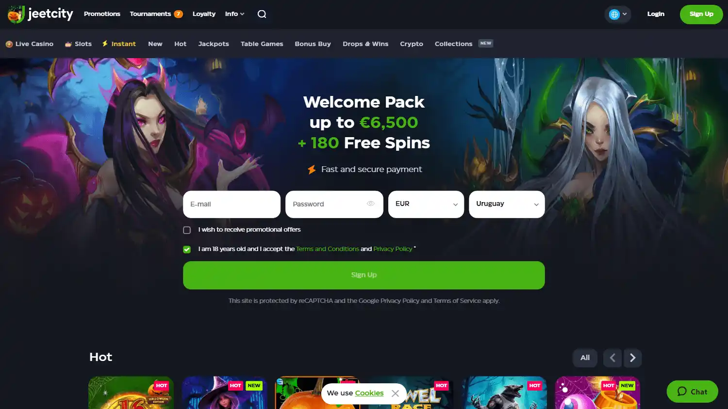 JeetCity Casino screenshot 1