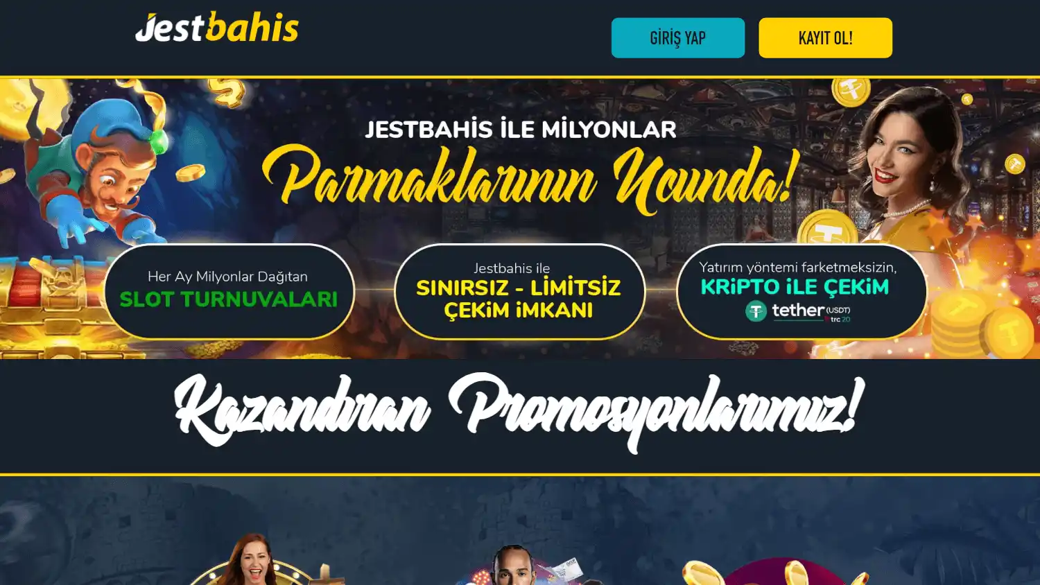 JestBahis Casino screenshot 1