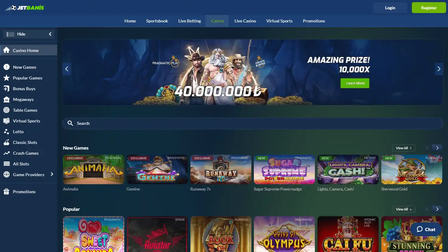 Jetbahis Casino screenshot 2