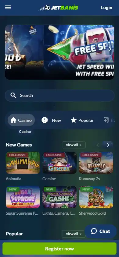 Jetbahis Casino screenshot 5