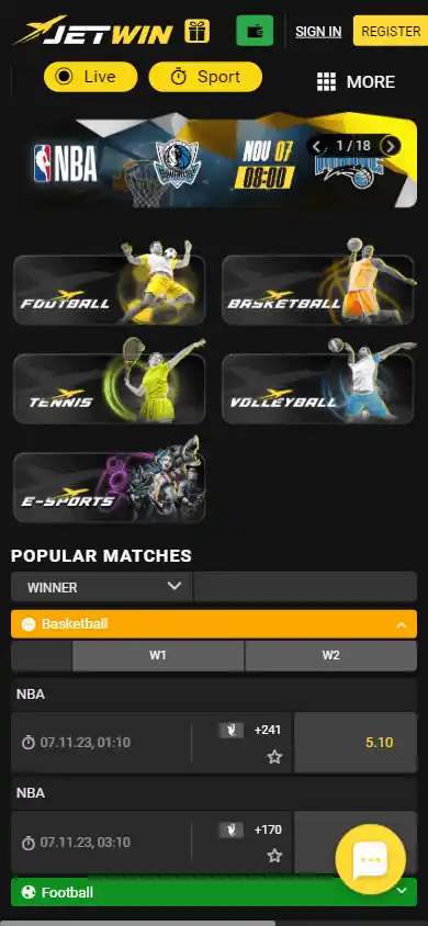 JETWIN Casino screenshot 3