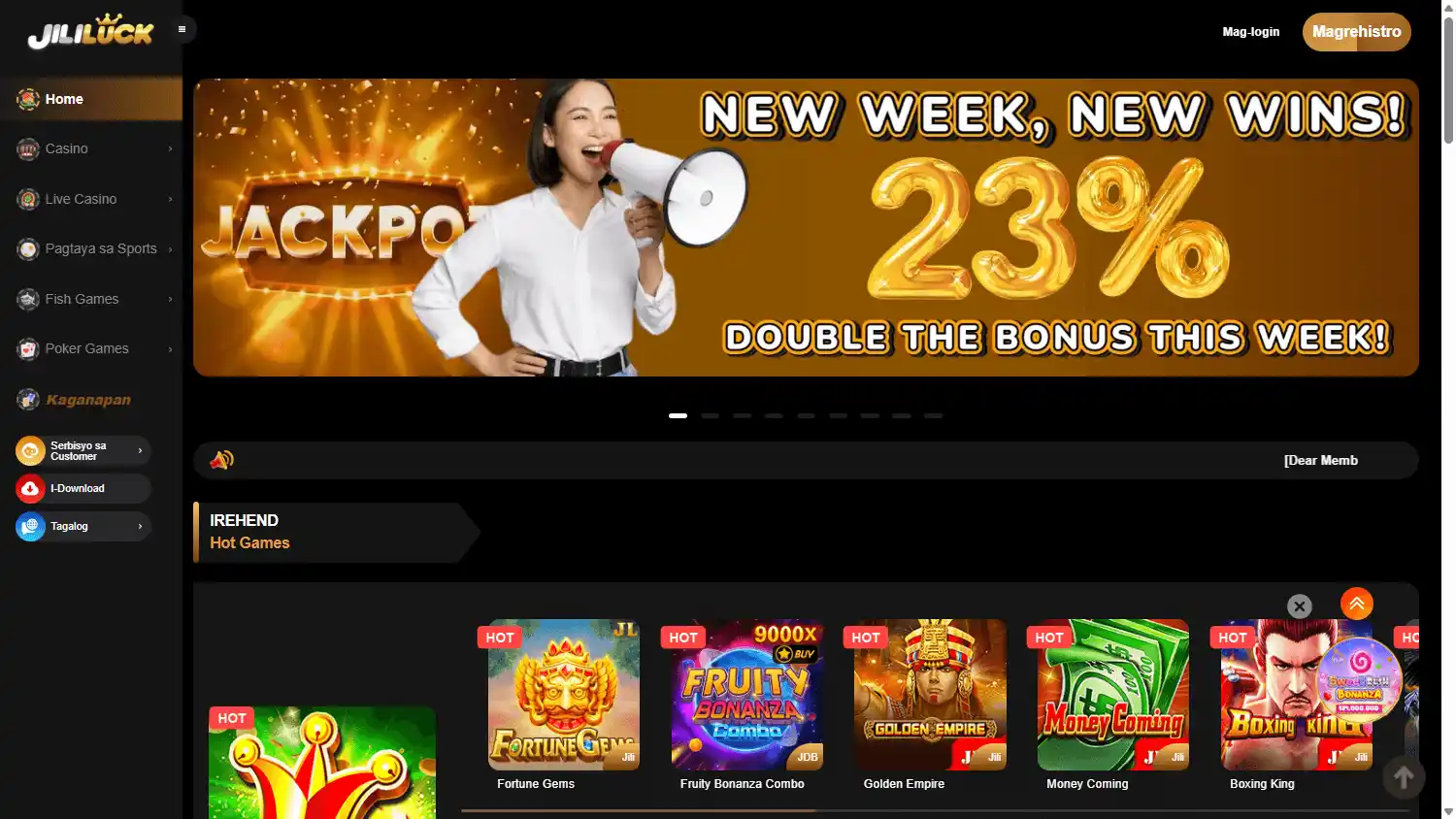 JiliLuck Casino screenshot 1