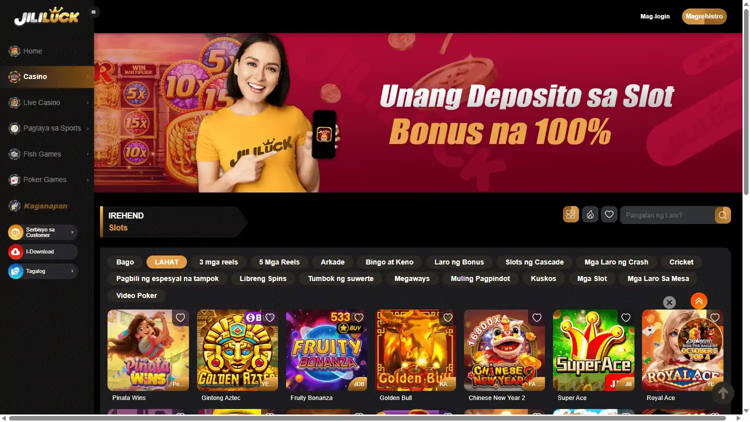 JiliLuck Casino screenshot 2