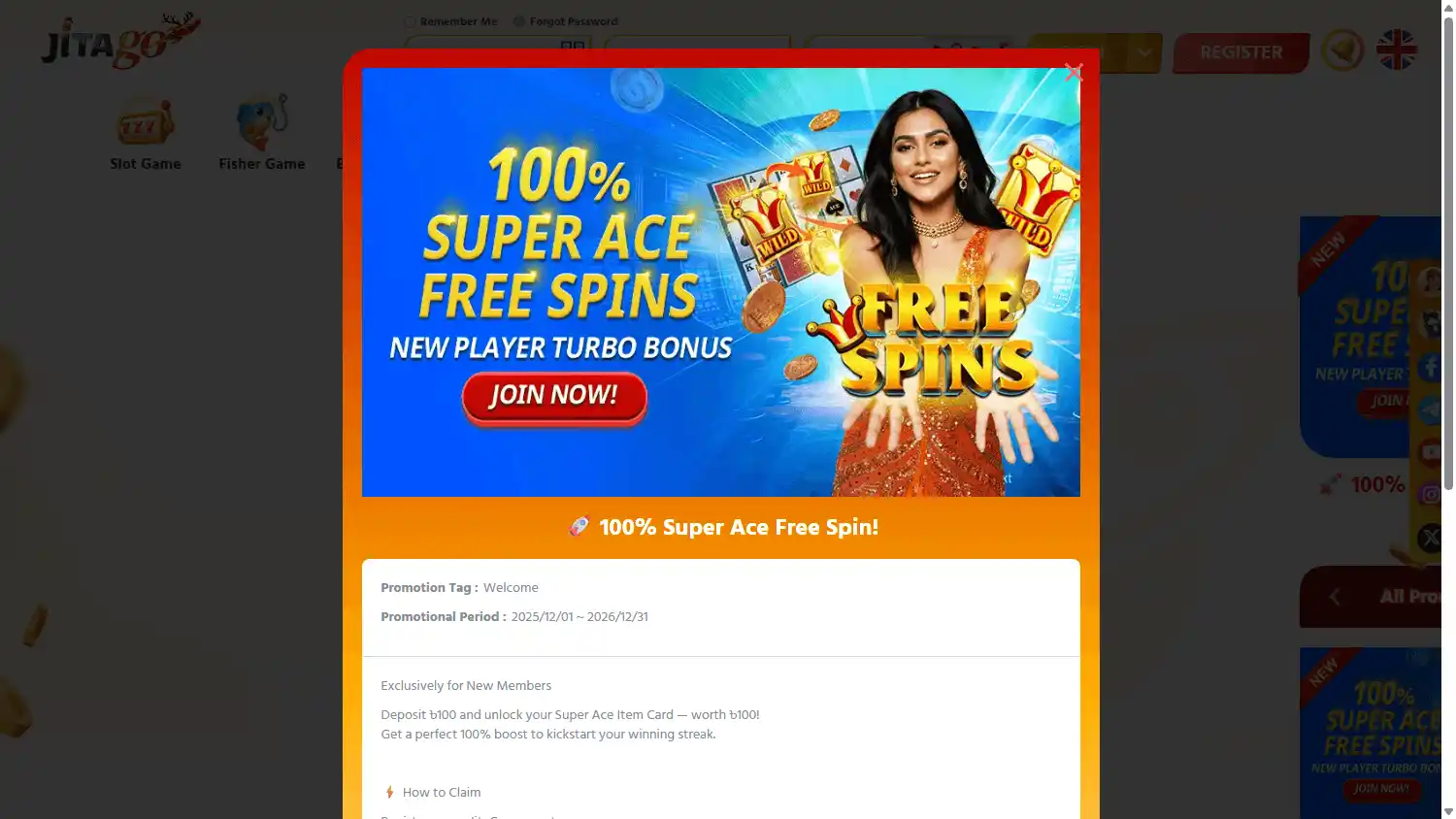 JitaGo Casino screenshot 2
