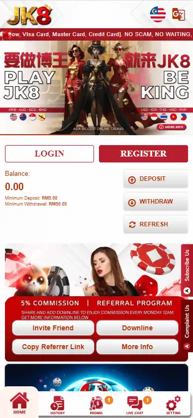 JK8 Casino screenshot 3