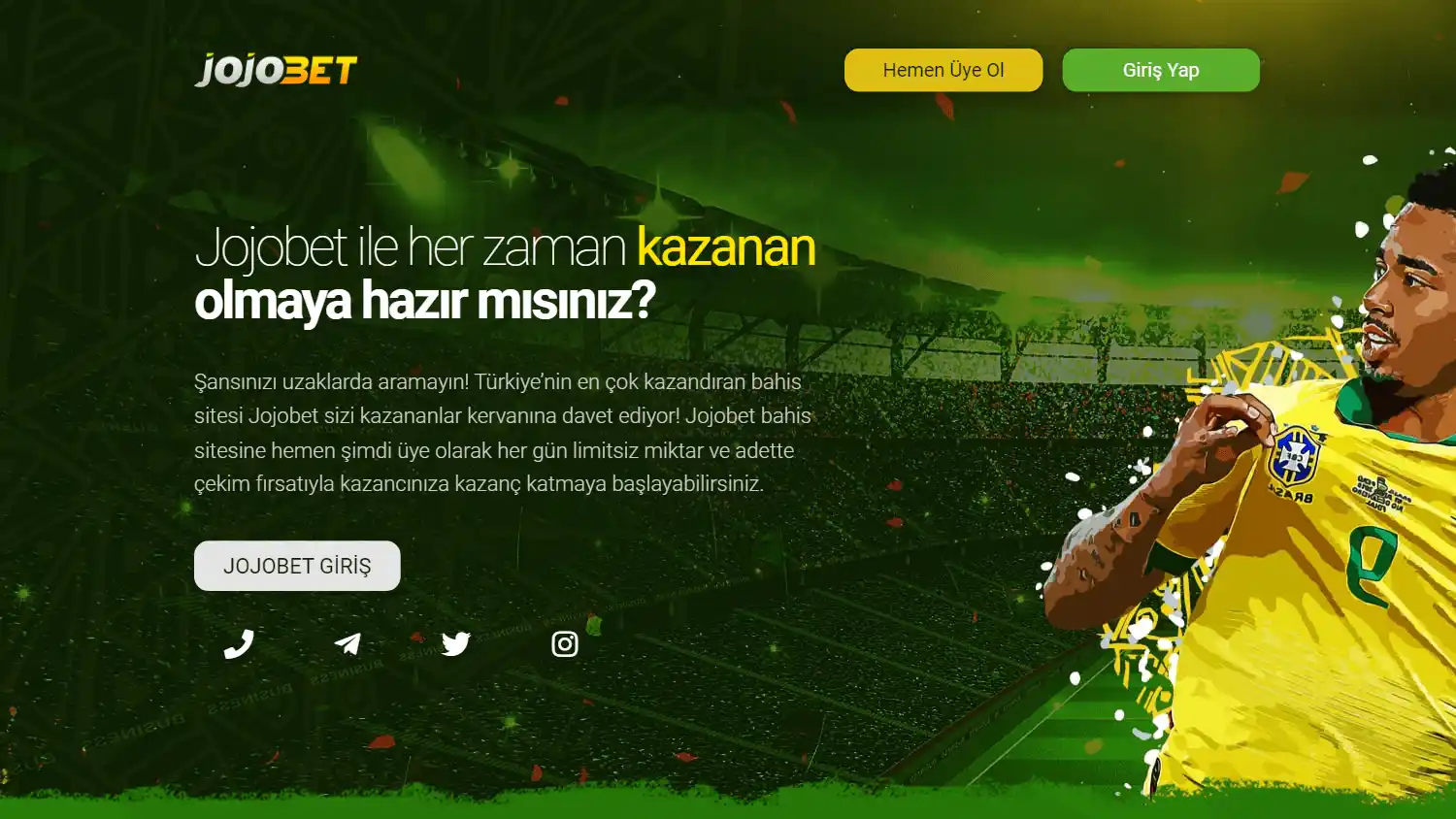 Jojobet Casino screenshot 1