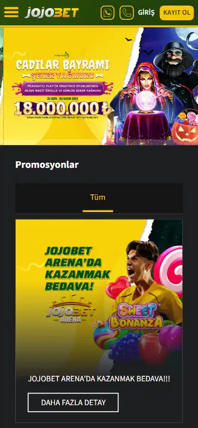 Jojobet Casino screenshot 6