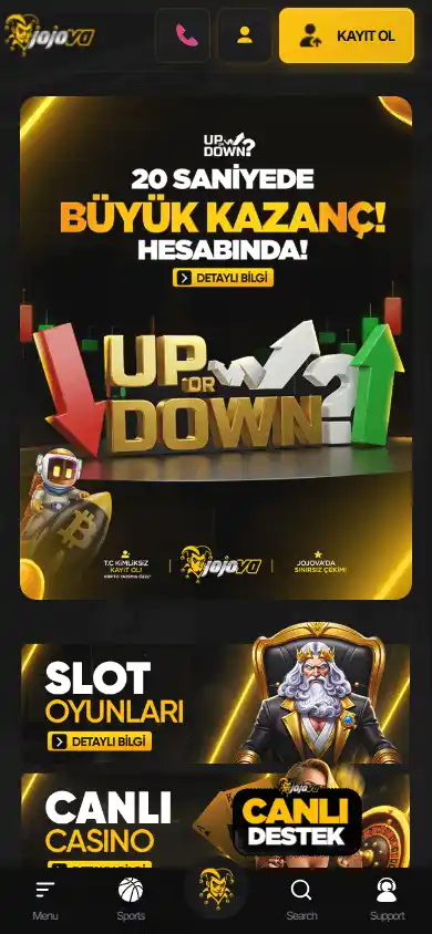 Jojova Casino screenshot 4