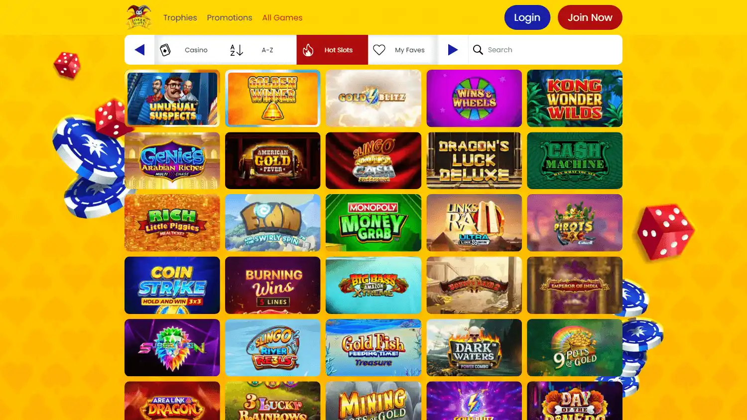 Joker Slots Casino screenshot 2