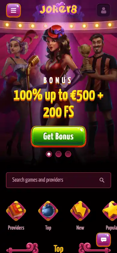 Joker8 Casino screenshot 4
