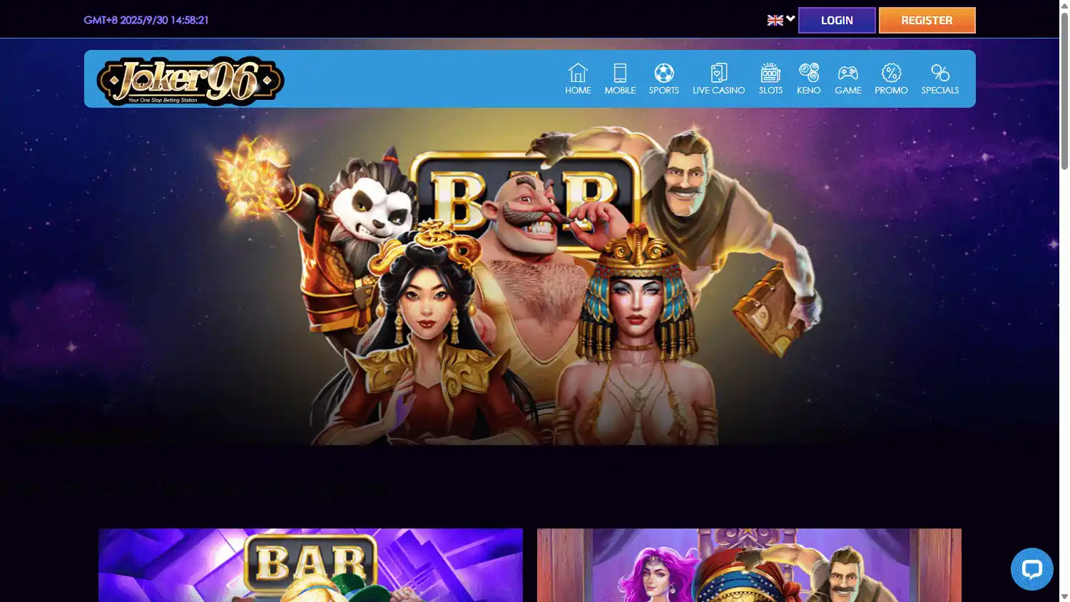 Joker96 Casino screenshot 2