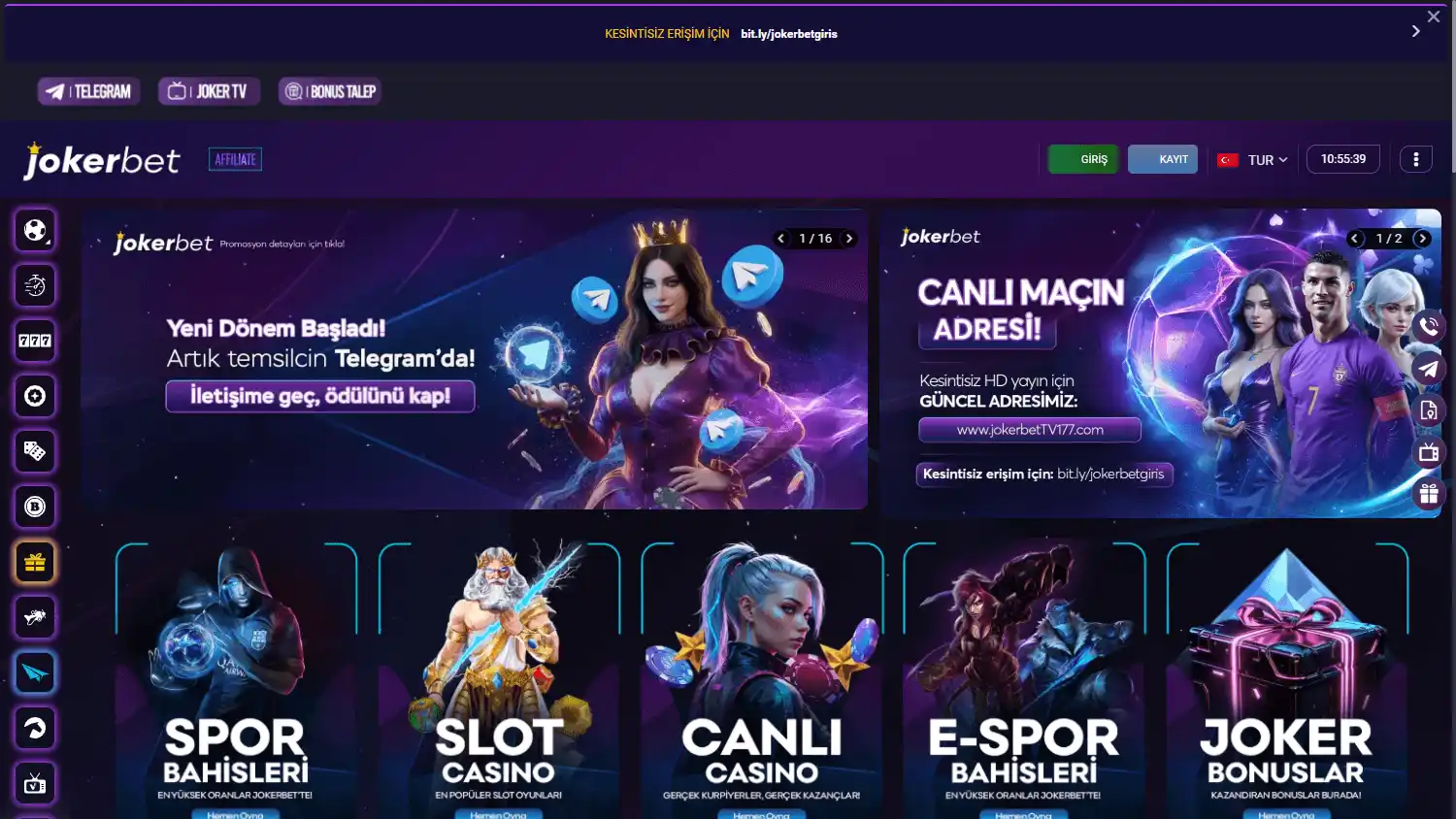 Jokerbet Casino screenshot 1