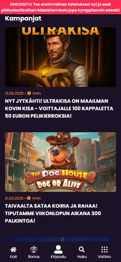 Jokeri Casino screenshot 6