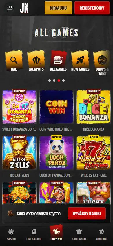 Jokery Casino screenshot 5