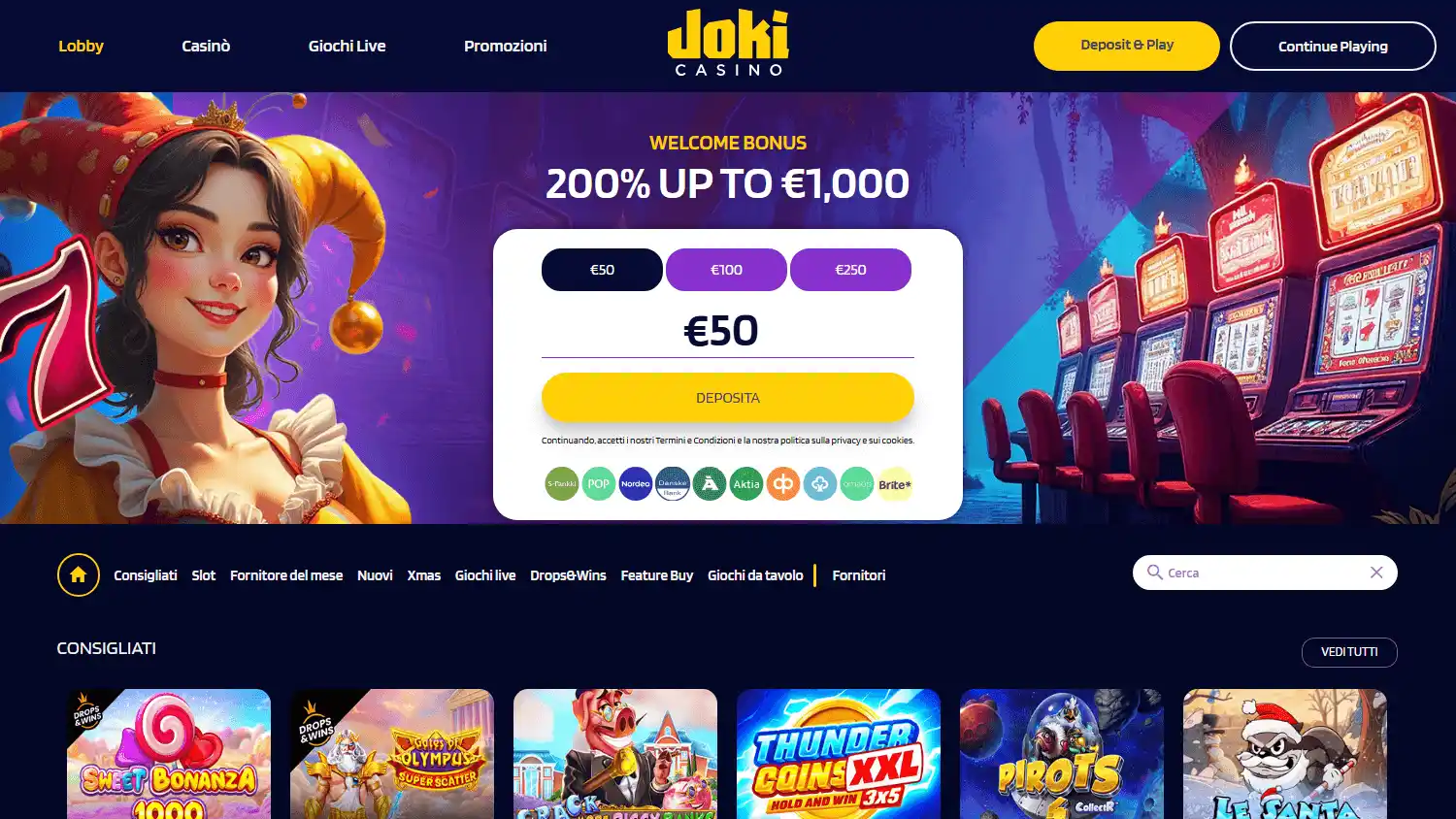 JokiCasino screenshot 1