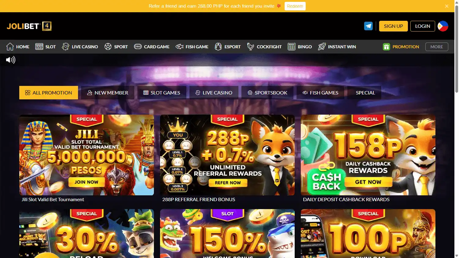 JOLIBET Casino screenshot 3