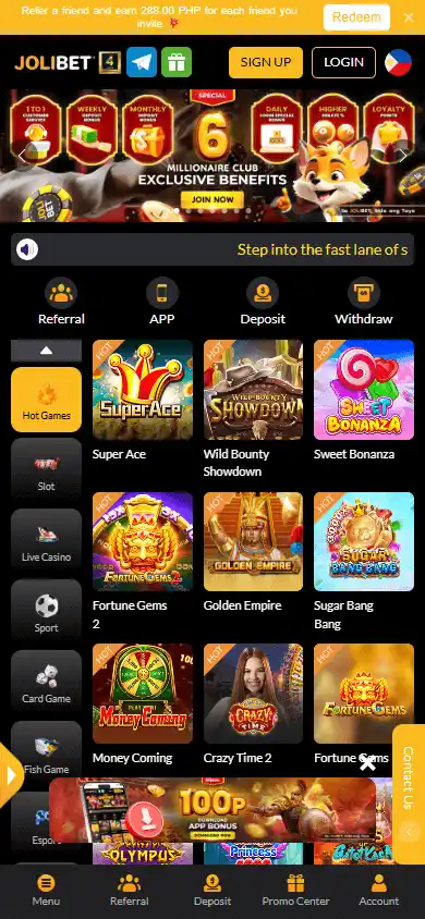 JOLIBET Casino screenshot 4