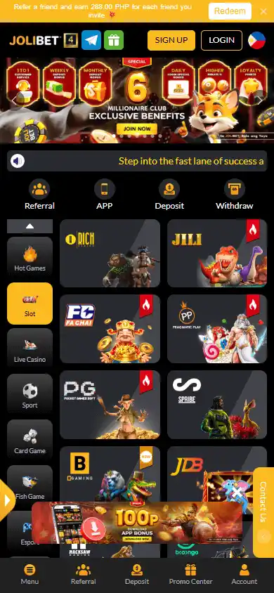 JOLIBET Casino screenshot 5