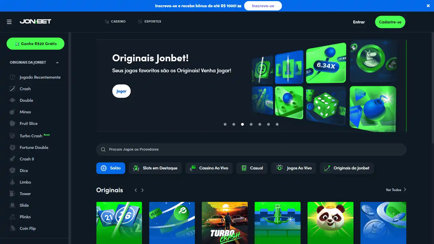 Jonbet Casino screenshot 2