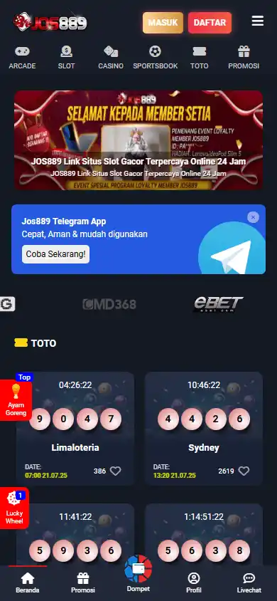 JOS889 Casino screenshot 4