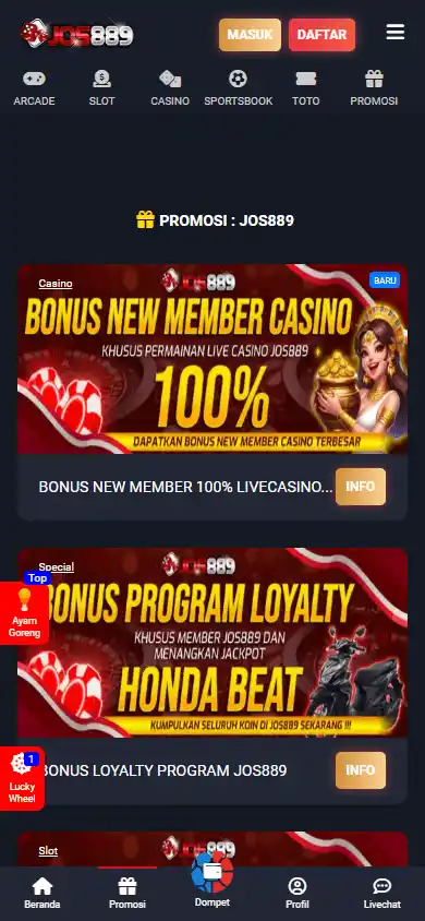 JOS889 Casino screenshot 6