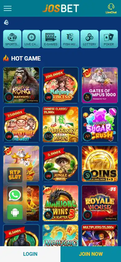 Josbet Casino screenshot 4