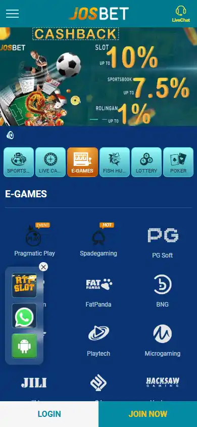 Josbet Casino screenshot 5