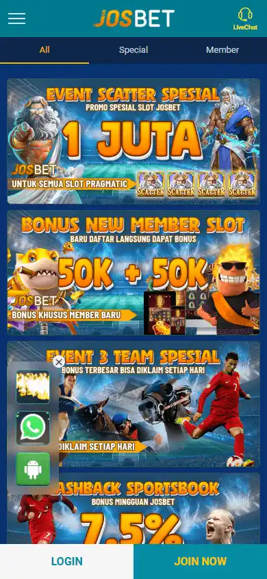 Josbet Casino screenshot 6