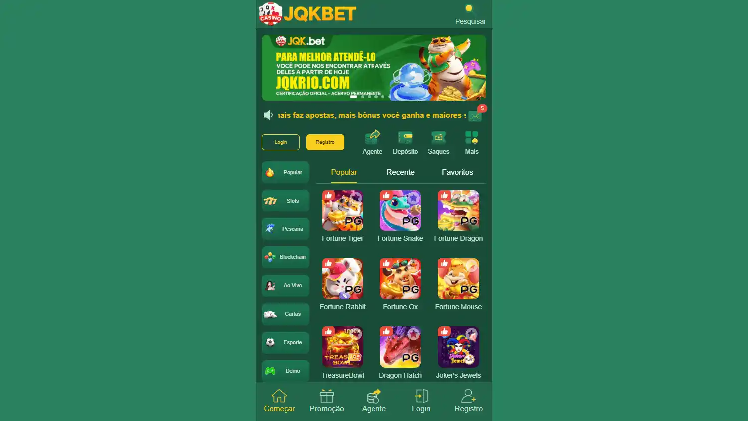 JQK.Bet Casino screenshot 1