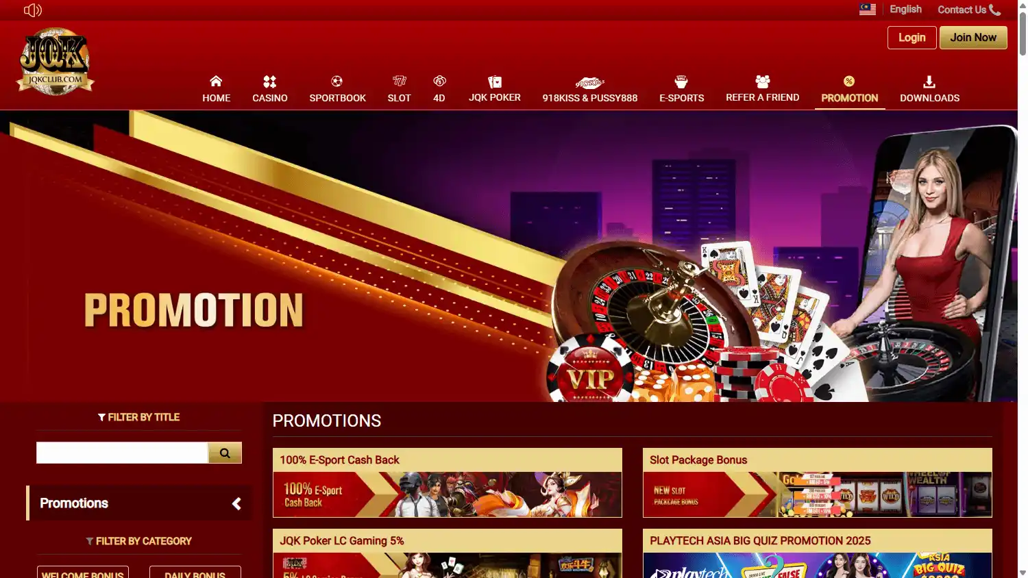 JQKClub Casino screenshot 3