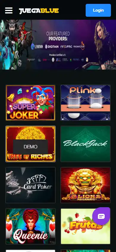 Juegablue Casino screenshot 4