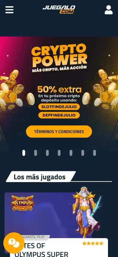 Juegalo Casino screenshot 4