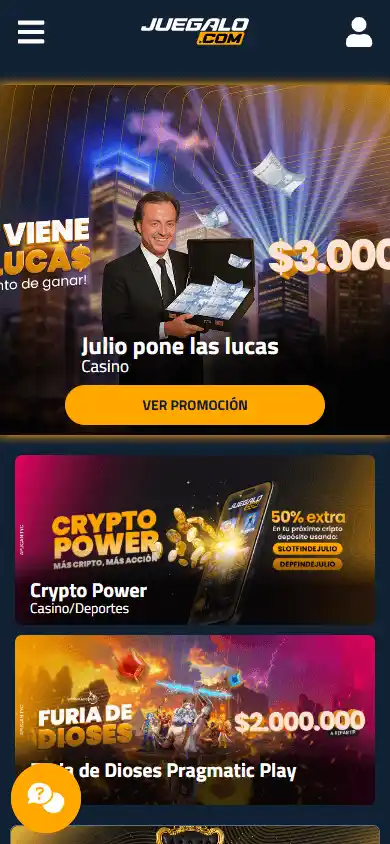 Juegalo Casino screenshot 6