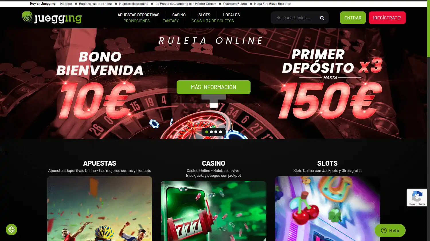 Juegging Casino screenshot 2