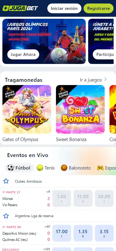 JugaBet Casino screenshot 3