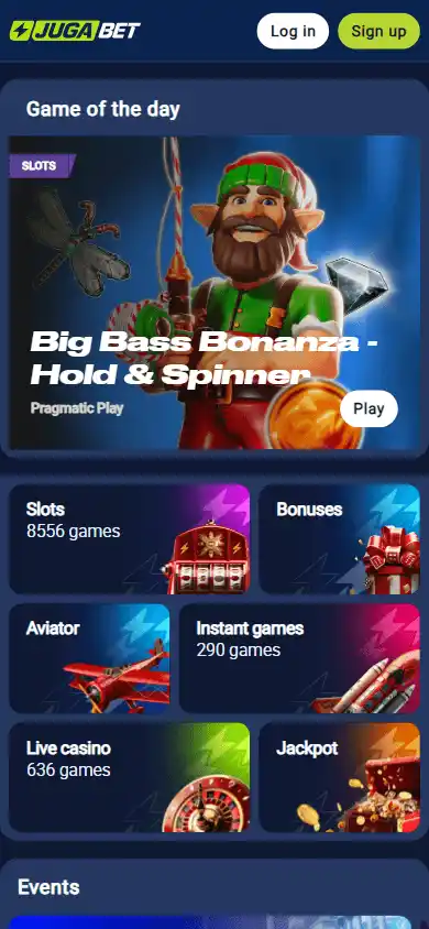 JugaBet Casino screenshot 4