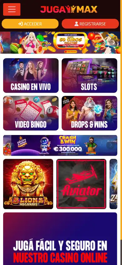 Jugamax Casino screenshot 4