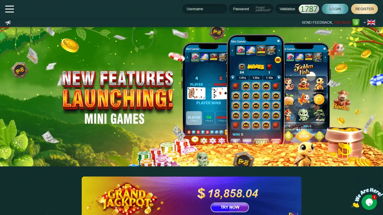 JungleBet247 Casino screenshot 1