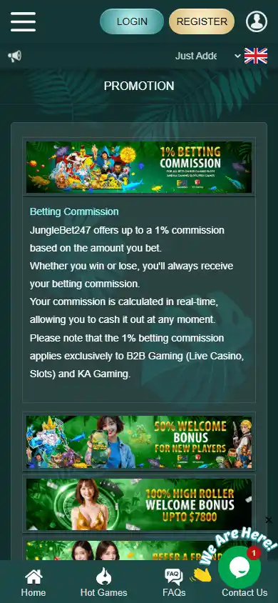JungleBet247 Casino screenshot 6