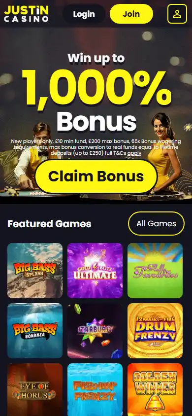 Justin Casino screenshot 4