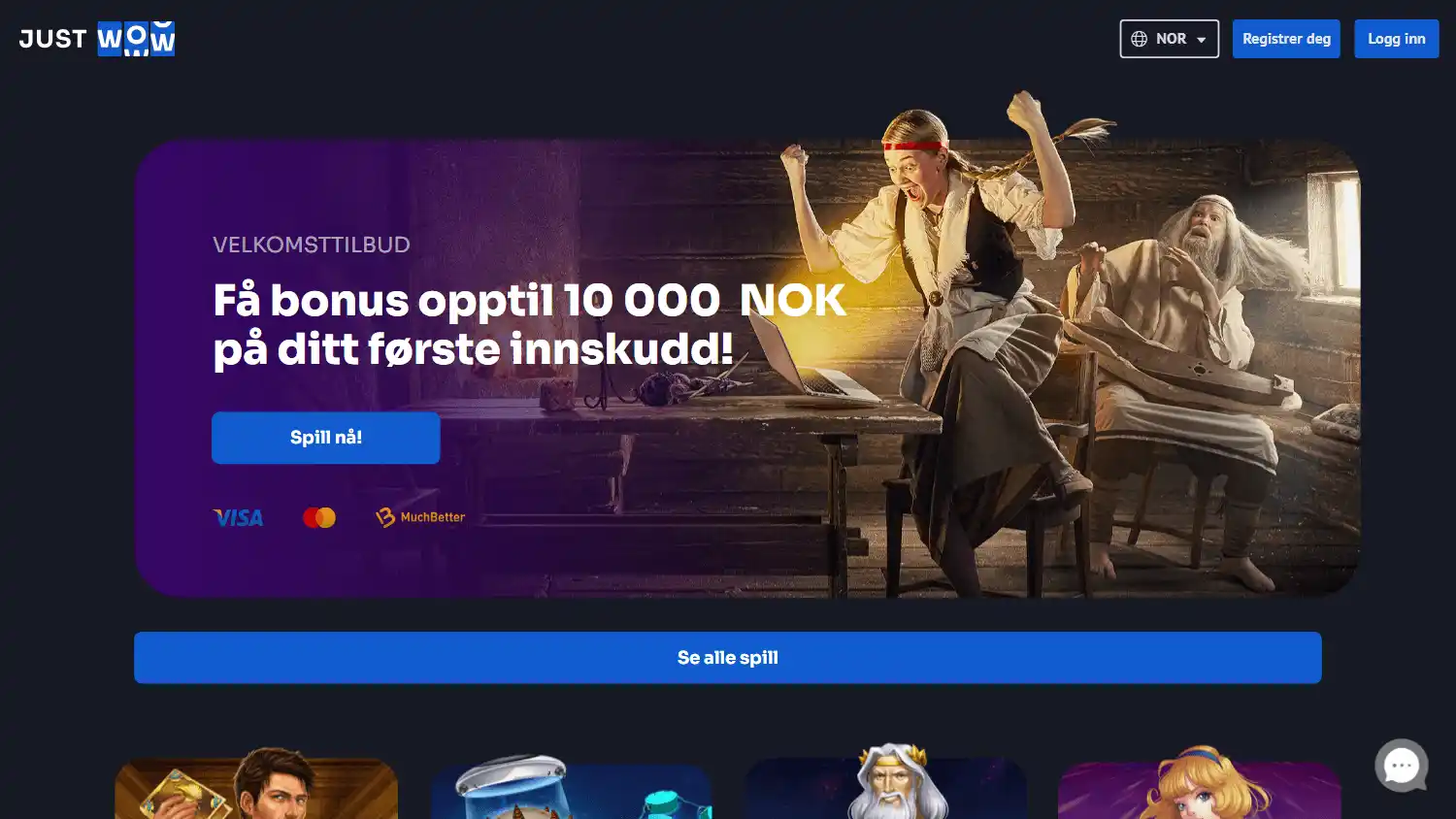 JustWOW Casino screenshot 1