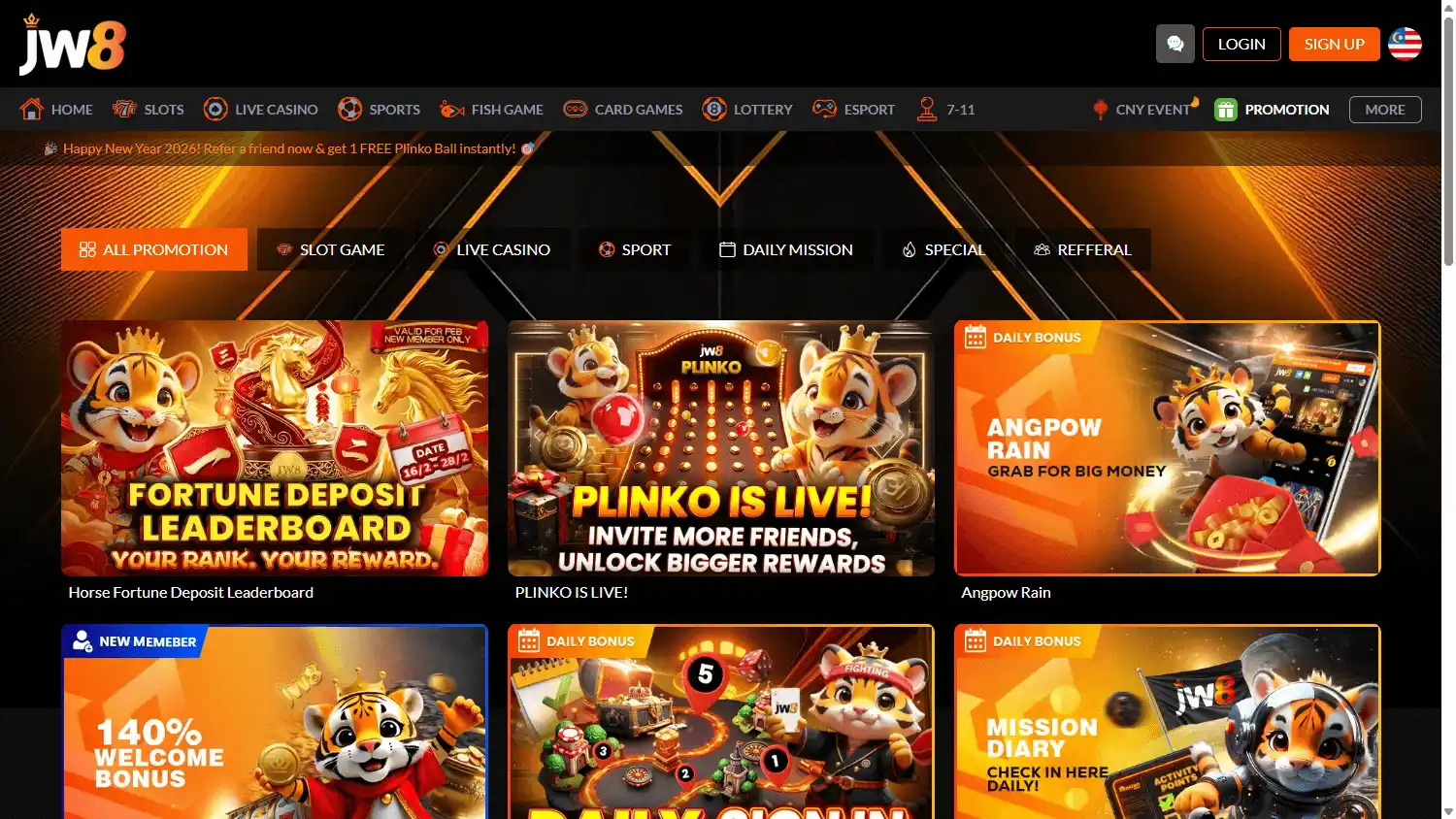 JW8 Casino screenshot 3