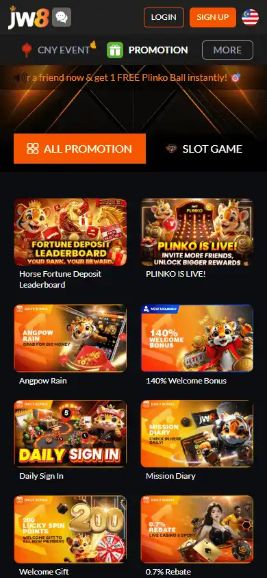 JW8 Casino screenshot 6