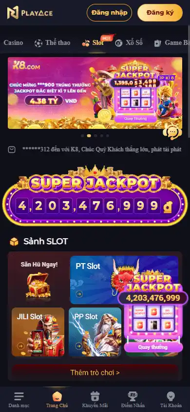 K8 Casino screenshot 5
