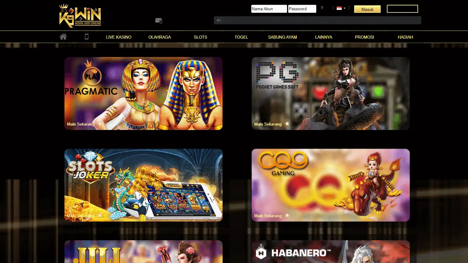 K9Win Casino screenshot 2