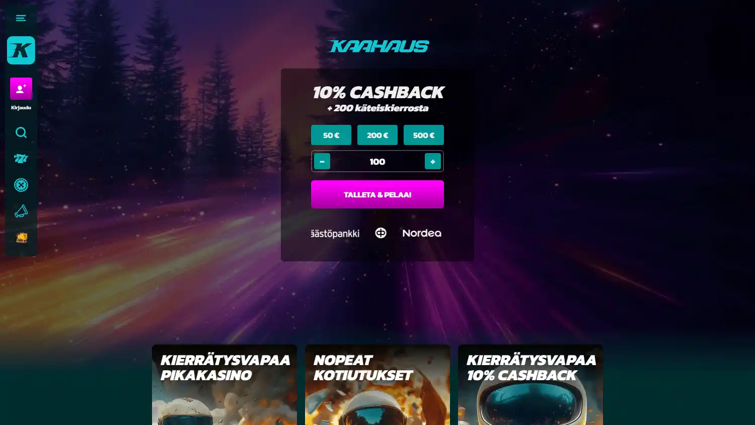 Kaahaus Casino screenshot 1