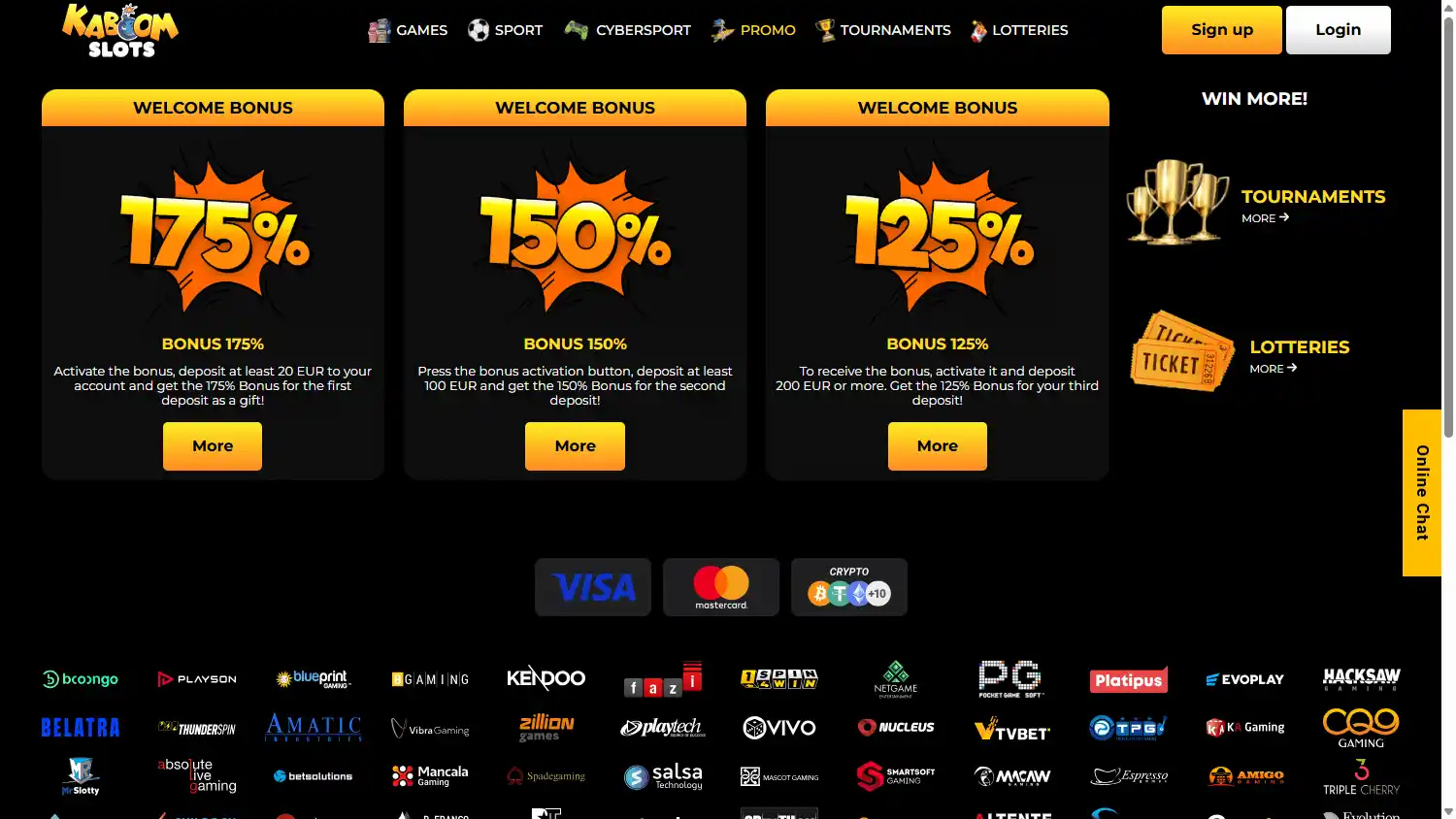 KaboomSlots Casino screenshot 3